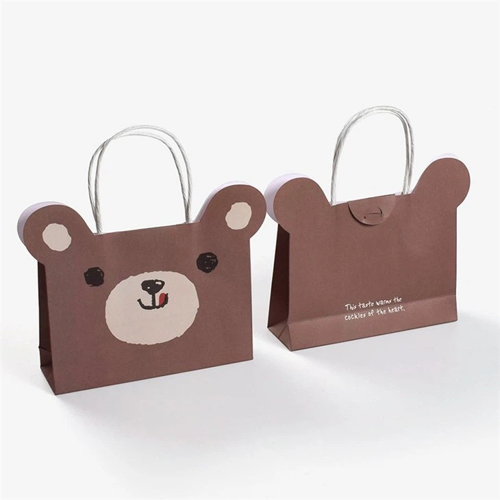 Cute Simple Cartoon Snack Gift Hand-held Storage Small Gift Bag